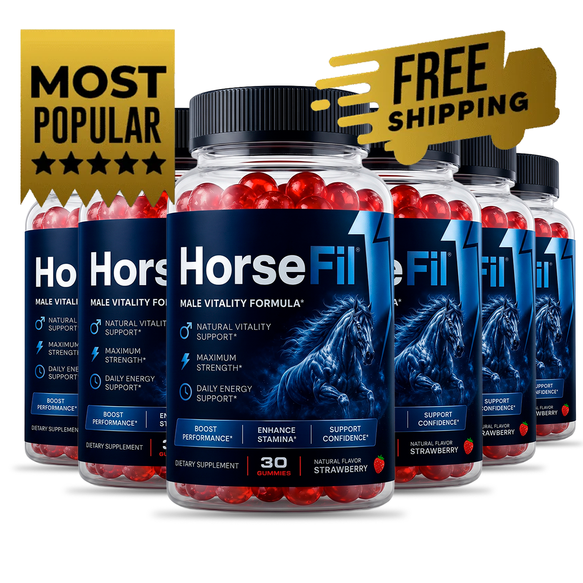 HorseFil 6 Bottles package